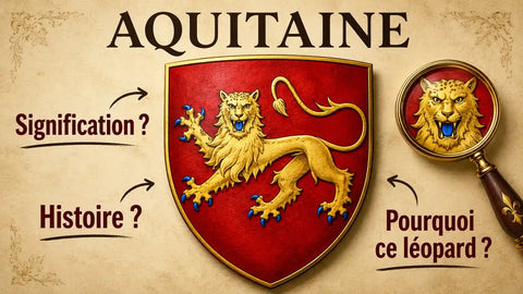 Le Blason de l'Aquitaine : Signification et Histoire