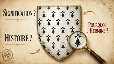 Blason de la Bretagne : armoiries de la région