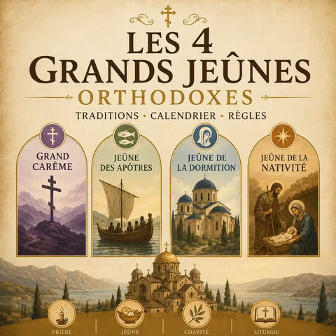 Les quatre grands jeûnes orthodoxes : calendrier, règles et signification