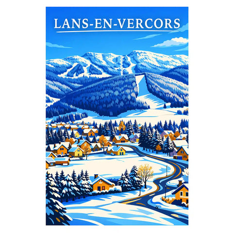 Affiches - Stations de Ski