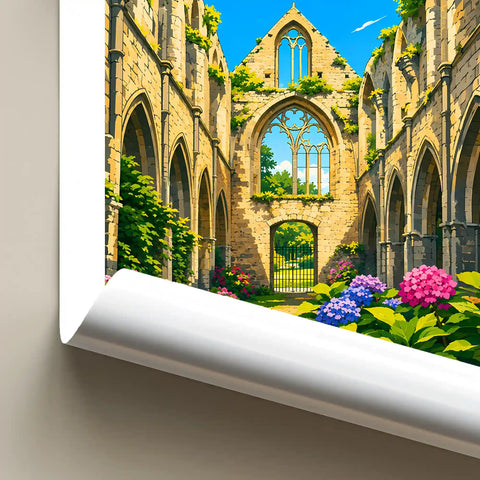 Affiche - Abbaye de Beauport