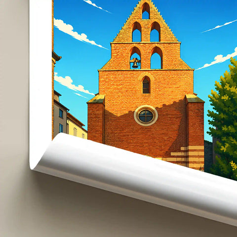 Affiche - Agen - Chapelle Notre-Dame du Bourg