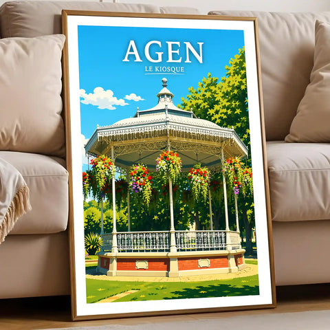 Affiche - Agen - Le Kiosque