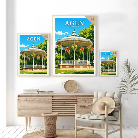 Affiche - Agen - Le Kiosque