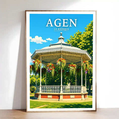 Affiche - Agen - Le Kiosque