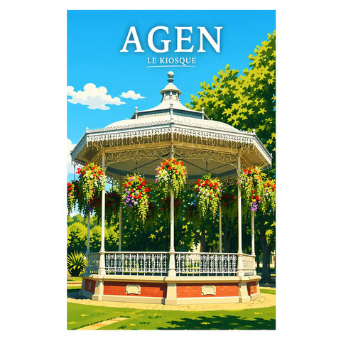 Affiche - Agen - Le Kiosque