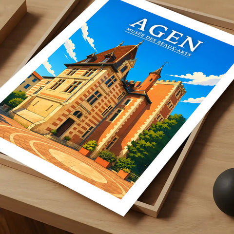 Affiche - Agen - Musée des Beaux-Arts