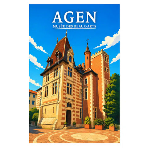 Affiche - Agen - Musée des Beaux-Arts