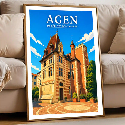 Affiche - Agen - Musée des Beaux-Arts