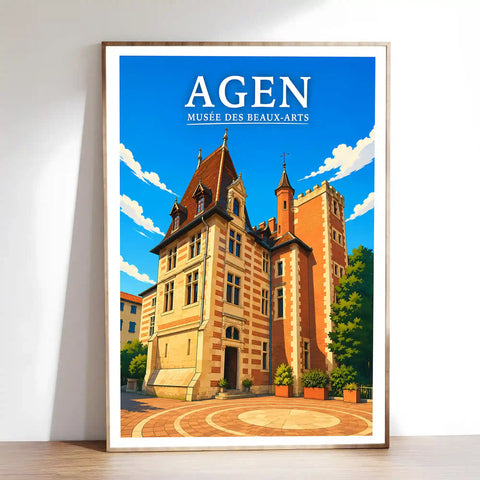 Affiche - Agen - Musée des Beaux-Arts