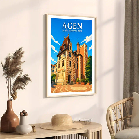 Affiche - Agen - Musée des Beaux-Arts