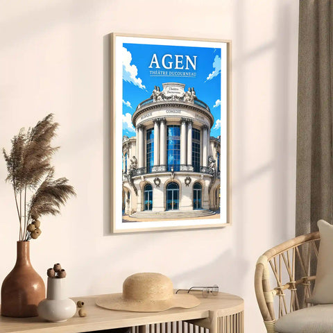 Affiche - Agen - Théâtre Ducourneau
