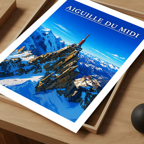 Affiche - Aiguille du Midi