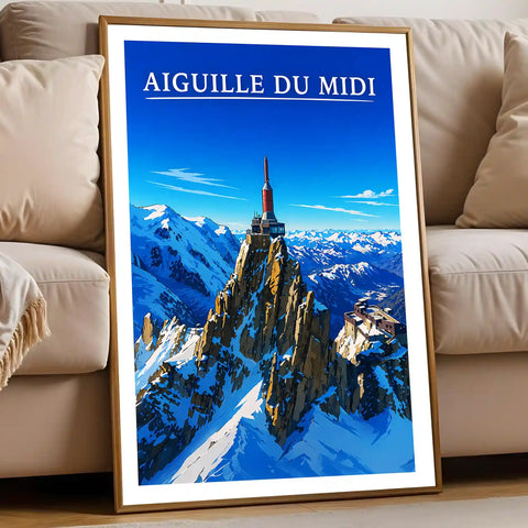 Affiche - Aiguille du Midi