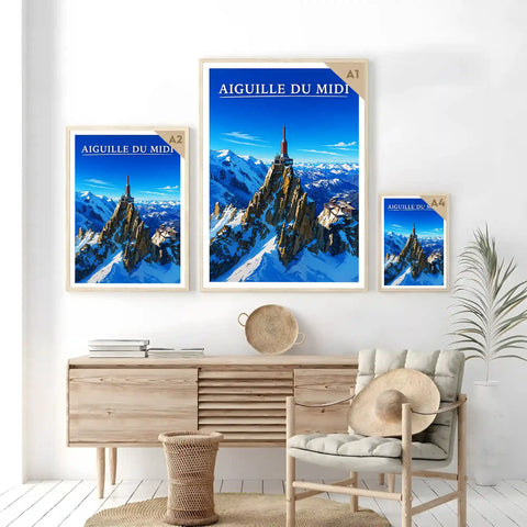 Affiche - Aiguille du Midi