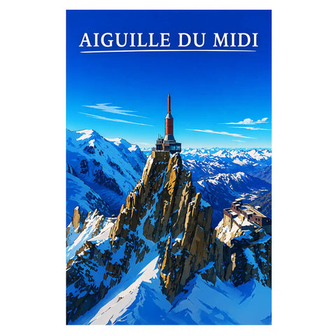 Affiche - Aiguille du Midi