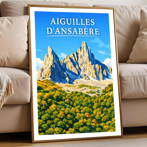 Affiche - Aiguilles d'Ansabère