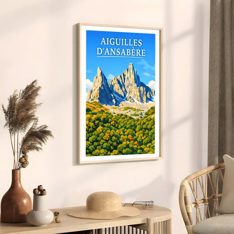 Affiche - Aiguilles d'Ansabère