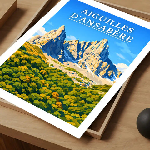 Affiche - Aiguilles d'Ansabère