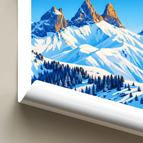 Affiche - Aiguilles d'Arves