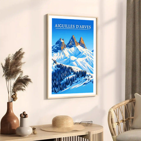 Affiche - Aiguilles d'Arves