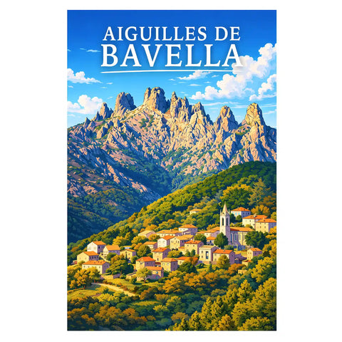 Affiche - Aiguilles de Bavella