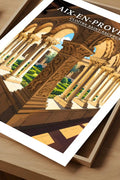 Affiche Aix-en-Provence Cloître Saint-Sauveur