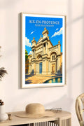 Affiche Aix-en-Provence Église de la Madeleine