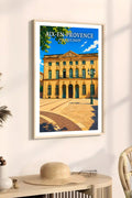 Affiche Aix-en-Provence Halle aux Grains