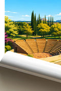 Affiche Aix-en-Provence Parc Gilbert Vilers