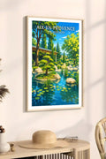 Affiche Aix-en-Provence Parc Saint-Mitre