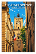Affiche Aix-en-Provence Tour de l'Horloge