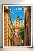 Affiche Aix-en-Provence Tour de l'Horloge
