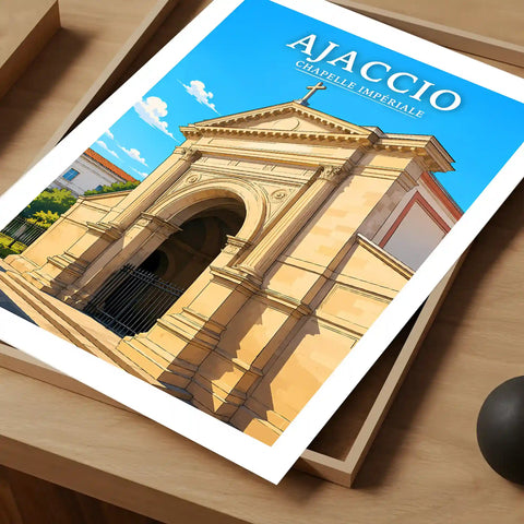 Affiche - Ajaccio - Chapelle Impériale