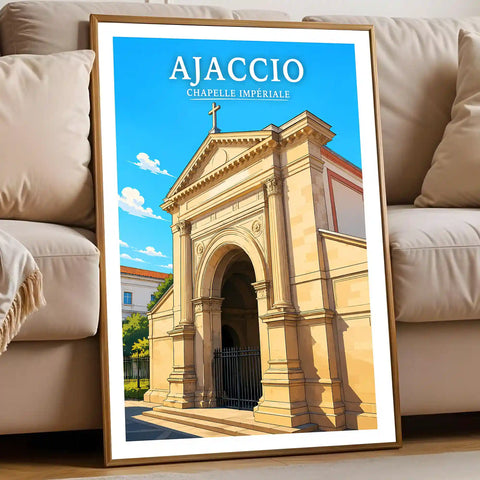 Affiche - Ajaccio - Chapelle Impériale