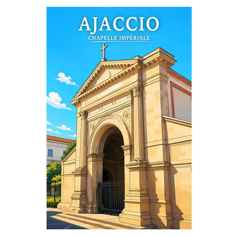 Affiche - Ajaccio - Chapelle Impériale