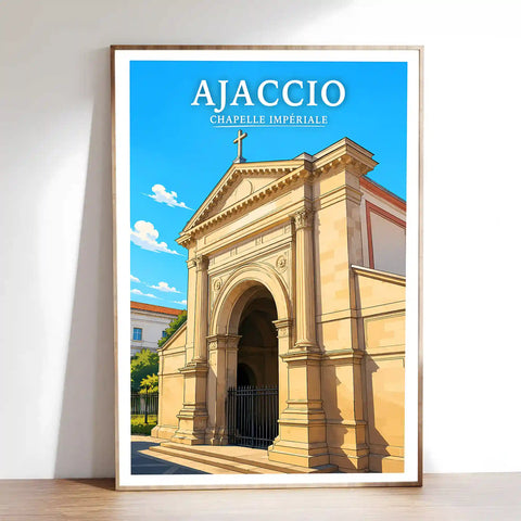 Affiche - Ajaccio - Chapelle Impériale