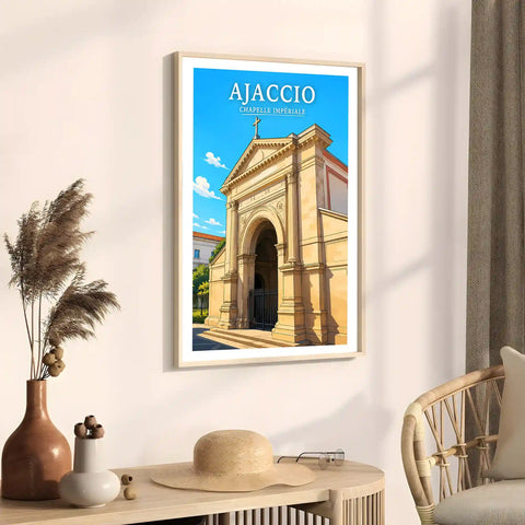 Affiche - Ajaccio - Chapelle Impériale