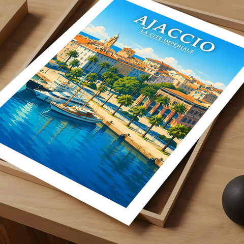 Affiche - Ajaccio - La Cité Impériale