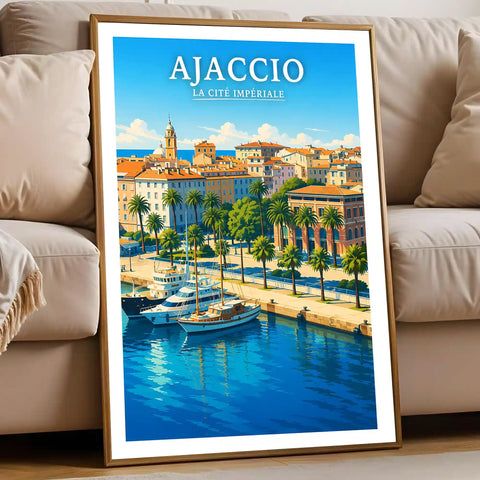 Affiche - Ajaccio - La Cité Impériale