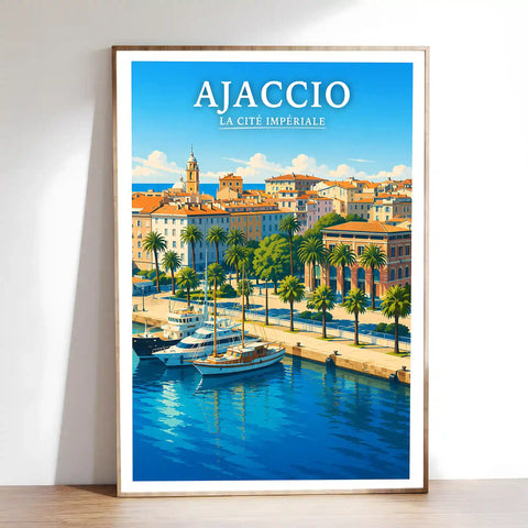 Affiche - Ajaccio - La Cité Impériale