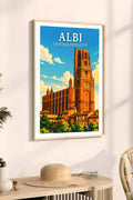 Affiche Albi Cathédrale Sainte-Cécile