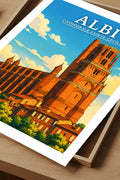 Affiche Albi Cathédrale Sainte-Cécile