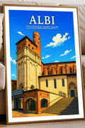 Affiche Albi Collégiale Saint-Salvi