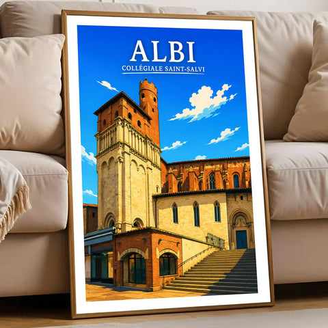 Affiche Albi Collégiale Saint-Salvi