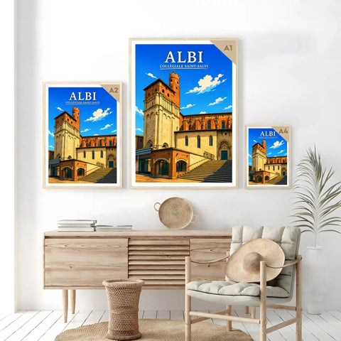 Affiche Albi Collégiale Saint-Salvi