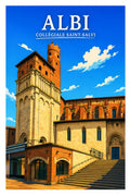 Affiche Albi Collégiale Saint-Salvi