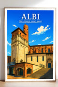 Affiche Albi Collégiale Saint-Salvi