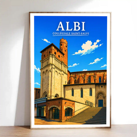 Affiche Albi Collégiale Saint-Salvi
