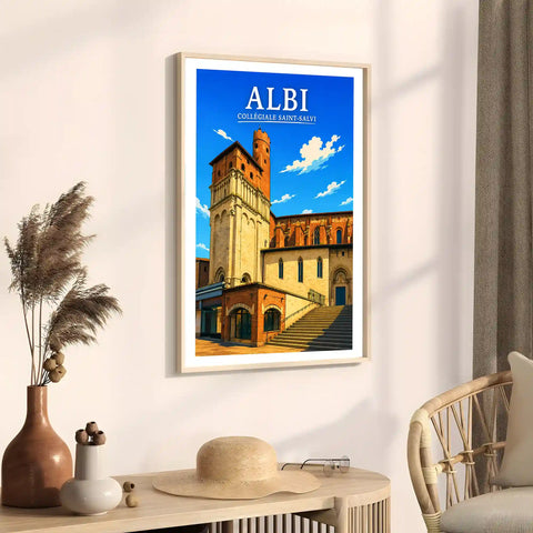 Affiche Albi Collégiale Saint-Salvi